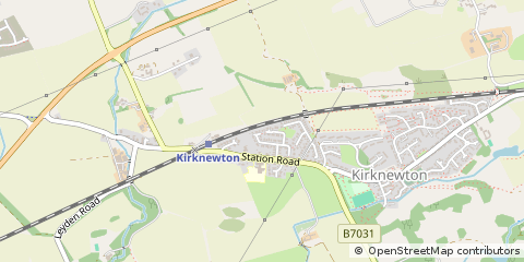 Map of Kirknewton