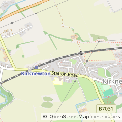 Map of Kirknewton
