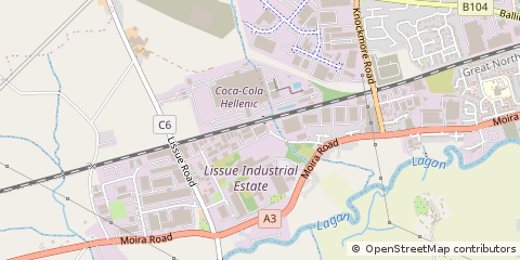 Map of Lisburn
