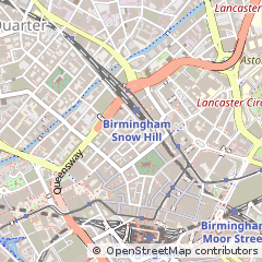 Map of Birmingham