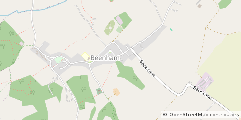 Map of Beenham