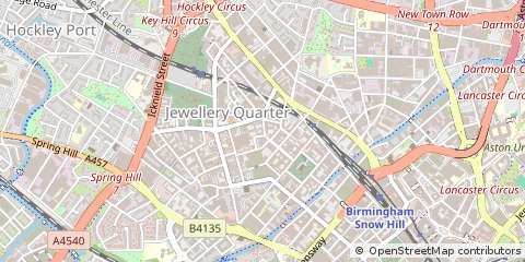 Map of West Midlands