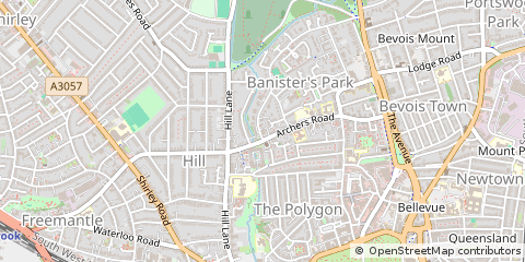 Map of Southampton