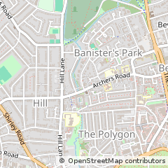 Map of Southampton