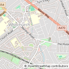 Map of Cardiff
