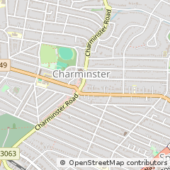 Map of Bournemouth, Dorset