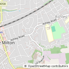 Map of NEW Milton, Hampshire