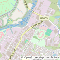 Map of Crown Quay Lane, Sittingbourne