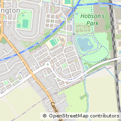 Map of Cambridge, Cambridgeshire