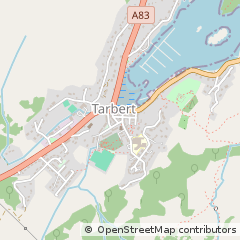 Map of Tarbert, Argyll