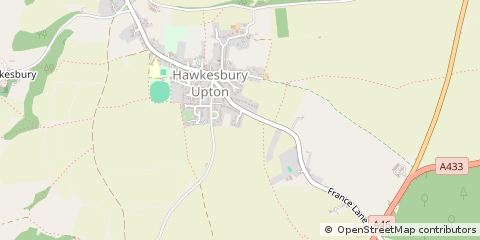 Map of Badminton