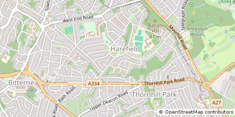 Map of Southampton