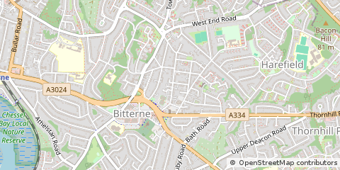 Map of Southampton