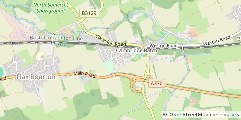 Map of Flax Bourton, Bristol