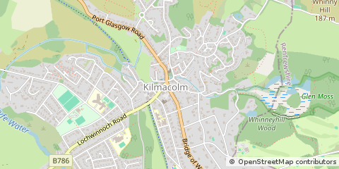 Map of Kilmacolm
