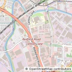 Map of Nottingham