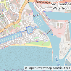 Map of Swansea