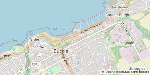 Map of Buckie