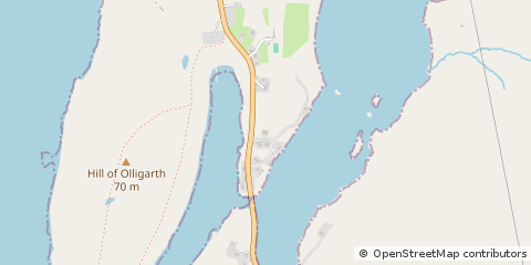 Map of Shetland