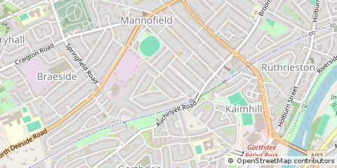 Map of Aberdeen