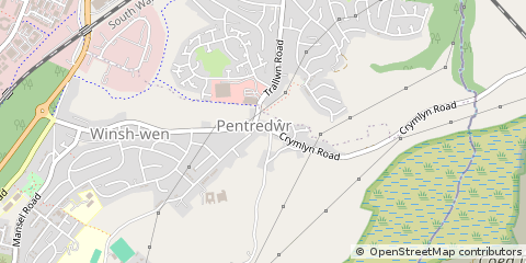 Map of Swansea