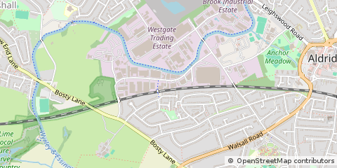 Map of Walsall