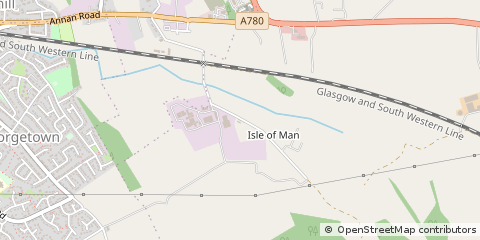 Map of Dumfries