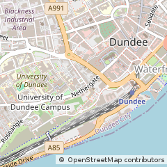 Map of Dundee