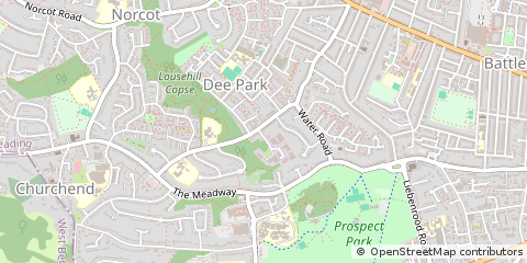 Map of Reading