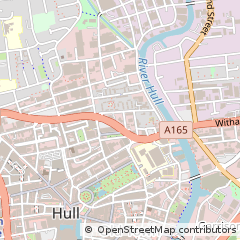Map of Hull, East Yorkshire