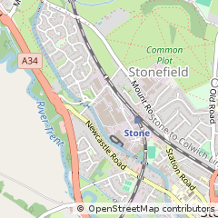 Map of Stone, Staffordshire