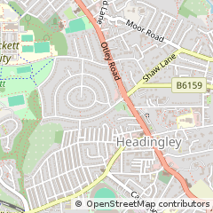 Map of Leeds
