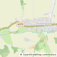 Map of Kingsbridge, Devon