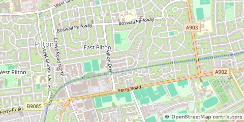 Map of Edinburgh