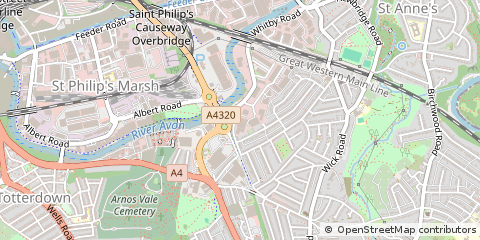Map of Bristol