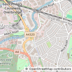 Map of Bristol