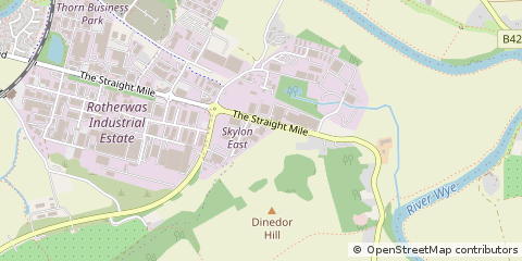 Map of Hereford
