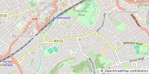 Map of Bristol