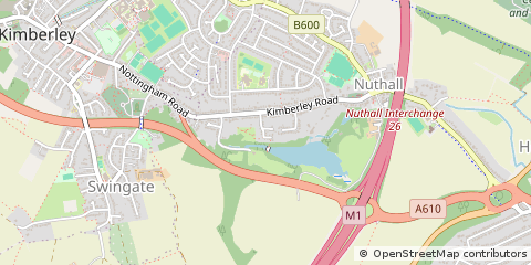 Map of Nottingham