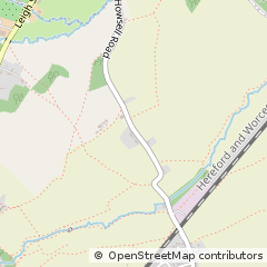 Map of Malvern, Worcestershire
