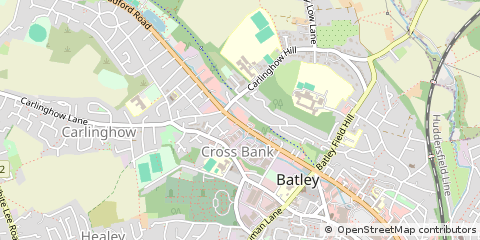 Map of Batley