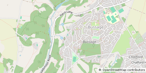 Map of Stroud, Gloucestershire