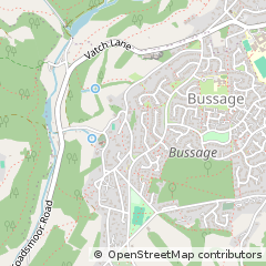 Map of Stroud, Gloucestershire