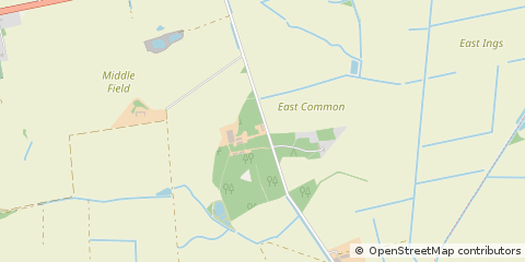 Map of Moor, York, North Yorkshire