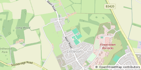 Map of Winchester