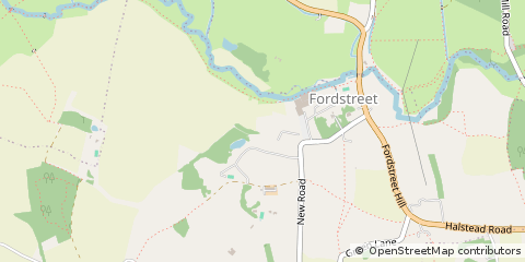 Map of Colchester, Essex
