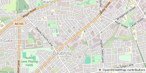 Map of Bolton