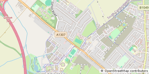 Map of Cambridge
