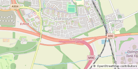 Map of South Queensferry, Edinburgh