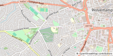 Map of West Midlands